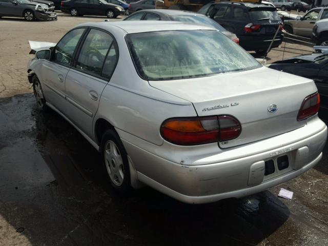 1G1NE52J116151821 - 2001 CHEVROLET MALIBU LS Gümüş foto 3