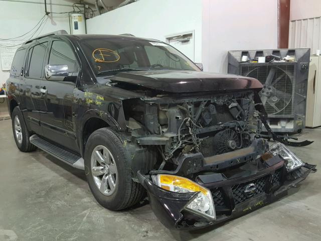 5N1BA0ND1BN603428 - 2011 NISSAN ARMADA SV BLACK photo 1