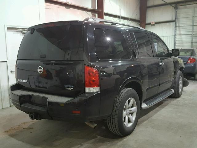 5N1BA0ND1BN603428 - 2011 NISSAN ARMADA SV BLACK photo 4