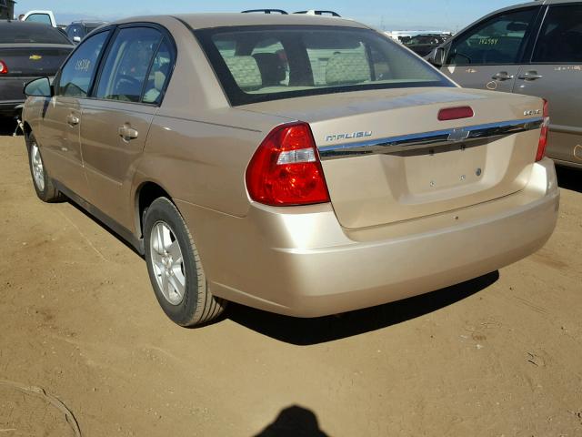 1G1ZT52884F130179 - 2004 CHEVROLET MALIBU LS 金色 照片 3