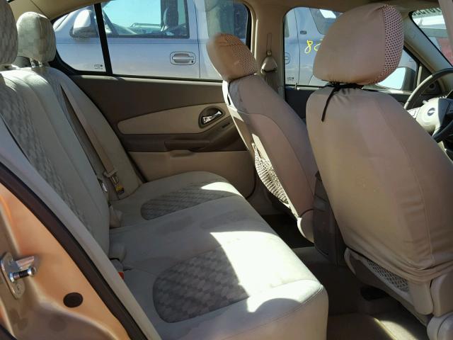 1G1ZT52884F130179 - 2004 CHEVROLET MALIBU LS 金色 照片 6