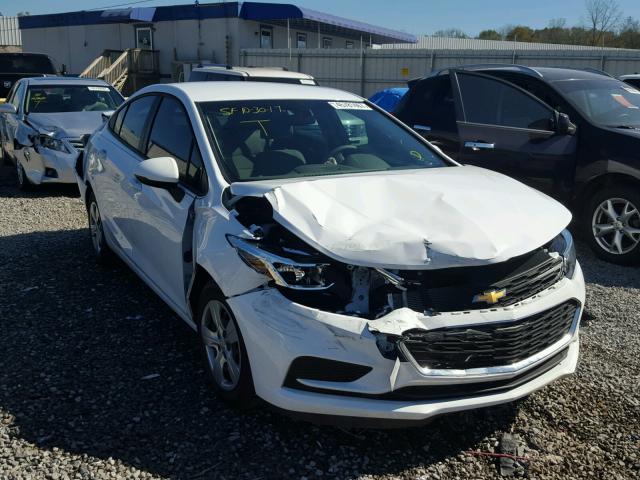 1G1BC5SM0H7259936 - 2017 CHEVROLET CRUZE LS WHITE photo 1