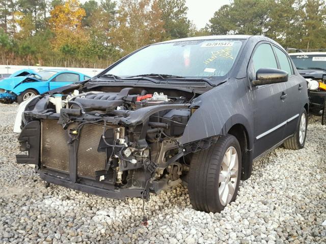 3N1AB6AP1BL617591 - 2011 NISSAN SENTRA 2.0 BLACK photo 2