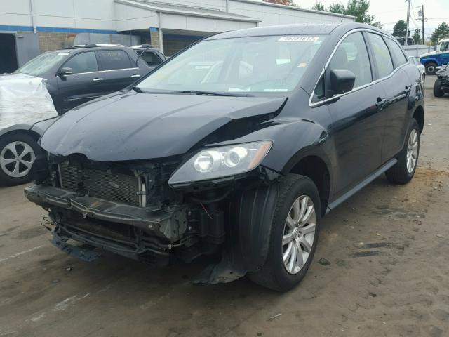 JM3ER2WM5A0313393 - 2010 MAZDA CX-7 BLACK photo 2