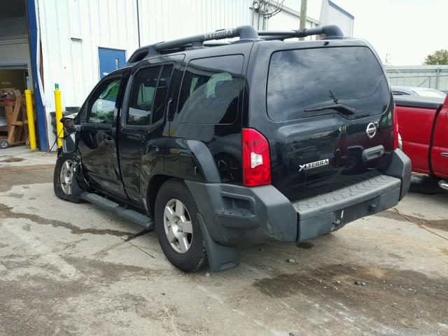 5N1AN08U38C529543 - 2008 NISSAN XTERRA OFF BLACK photo 3