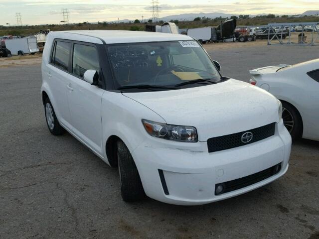 JTLKE50E391063608 - 2009 TOYOTA SCION XB WHITE photo 1