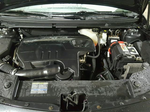 1G1ZH57B38F197560 - 2008 CHEVROLET MALIBU 1LT Czarny zdjęcie 7