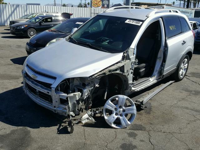 3GNAL2EK6DS575551 - 2013 CHEVROLET CAPTIVA LS SILVER photo 2