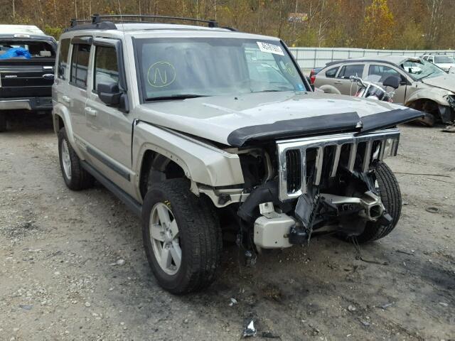 1J8HG48NX8C127508 - 2008 JEEP COMMANDER TAN photo 1