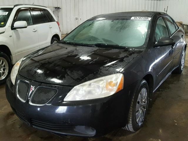 1G2ZF58B874230126 - 2007 PONTIAC G6 VALUE L BLACK photo 2