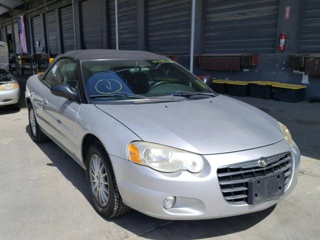 1C3EL55R15N705387 - 2005 CHRYSLER SEBRING TO SILVER photo 1