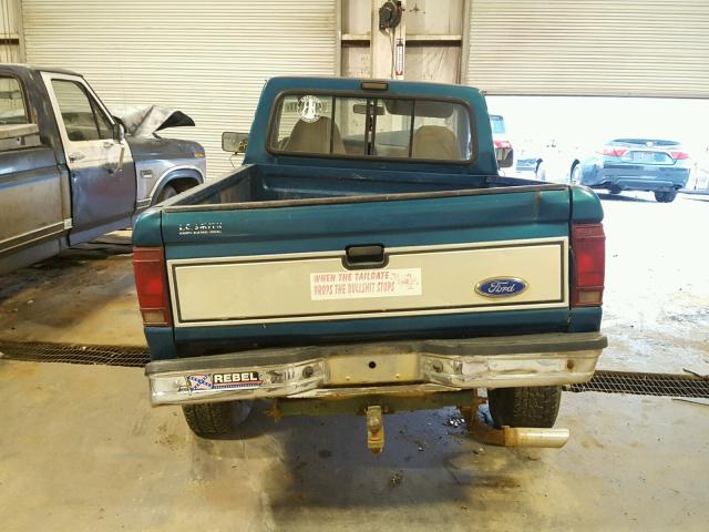 1FTCR11TXNTA00756 - 1992 FORD RANGER GREEN photo 6