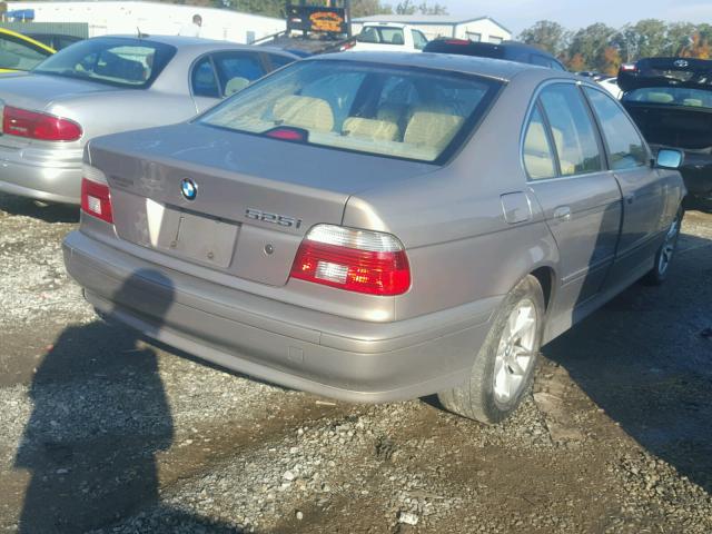 WBADT43433G023313 - 2003 BMW 525 I AUTO BEIGE photo 4