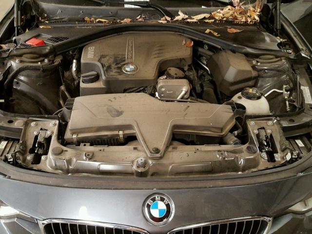 WBA3B3G5XFNR85863 - 2015 BMW 328 XI CHARCOAL photo 7