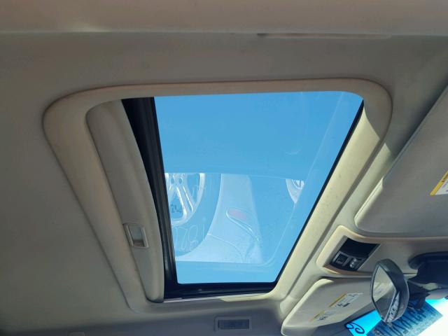 1J8HG58206C139420 - 2006 JEEP COMMANDER BLACK photo 9