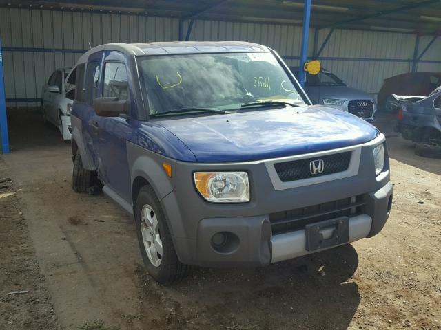 5J6YH18695L003828 - 2005 HONDA ELEMENT EX BLUE photo 1