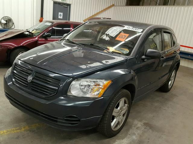 1B3HB28B88D743333 - 2008 DODGE CALIBER BLUE photo 2