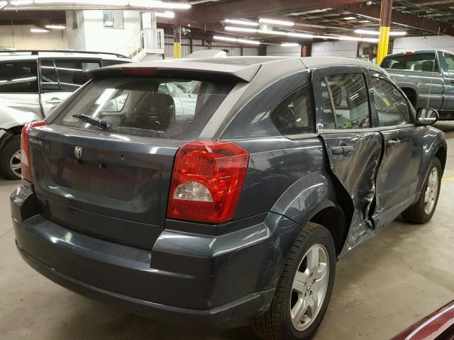 1B3HB28B88D743333 - 2008 DODGE CALIBER BLUE photo 4