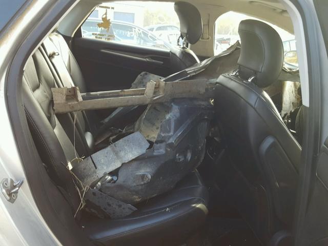 3FA6P0K98DR123672 - 2013 FORD FUSION TIT SILVER photo 6