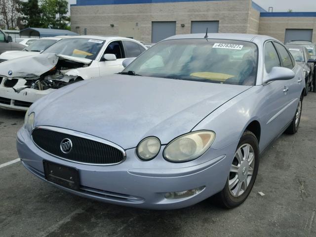 2G4WC562551341330 - 2005 BUICK LACROSSE C SILVER photo 2