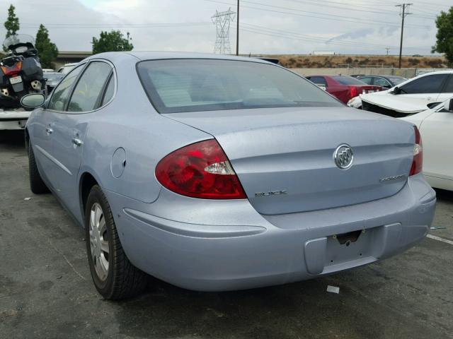 2G4WC562551341330 - 2005 BUICK LACROSSE C SILVER photo 3