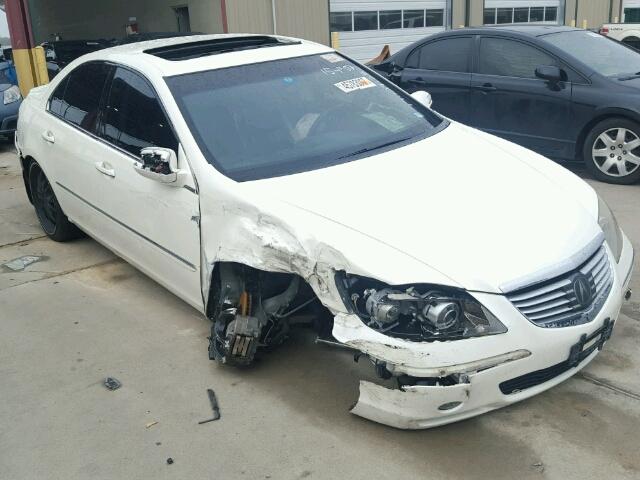 JH4KB16657C002130 - 2007 ACURA RL WHITE photo 1