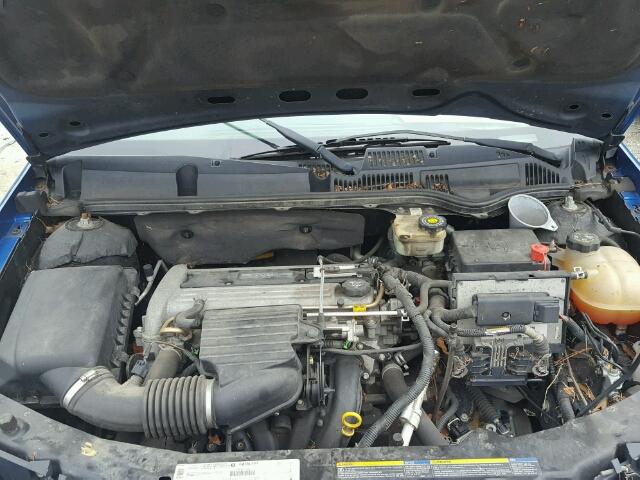 1G8AJ52F53Z157033 - 2003 SATURN ION LEVEL BLUE photo 7