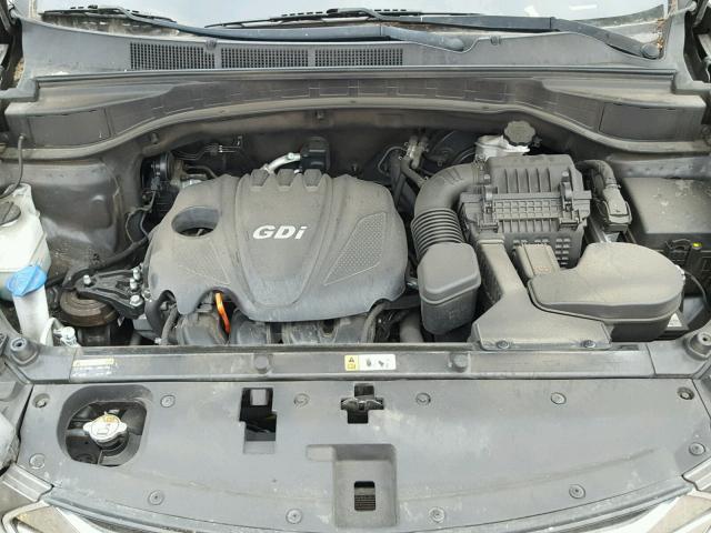 5XYZT3LB1EG203462 - 2014 HYUNDAI SANTA FE S 棕色 照片 7