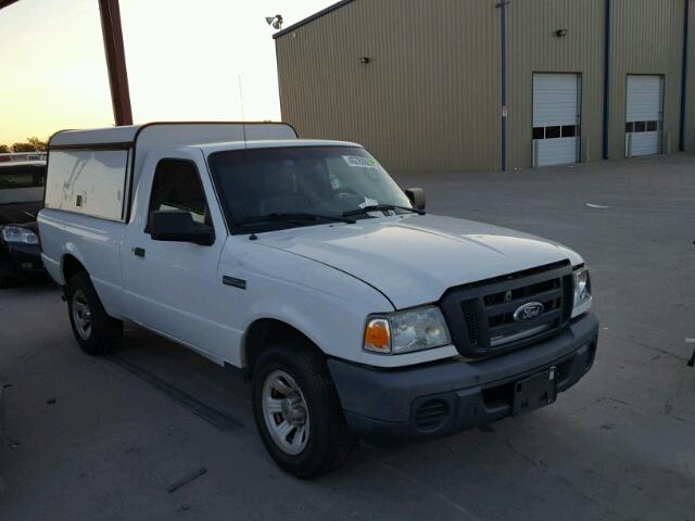 1FTKR1ADXBPA08722 - 2011 FORD RANGER WHITE photo 1