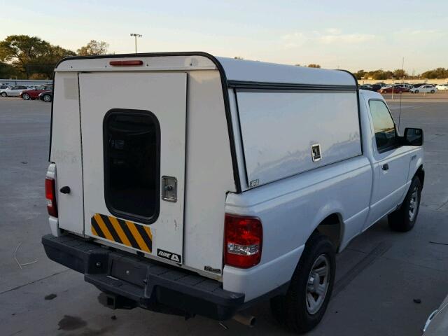 1FTKR1ADXBPA08722 - 2011 FORD RANGER WHITE photo 4