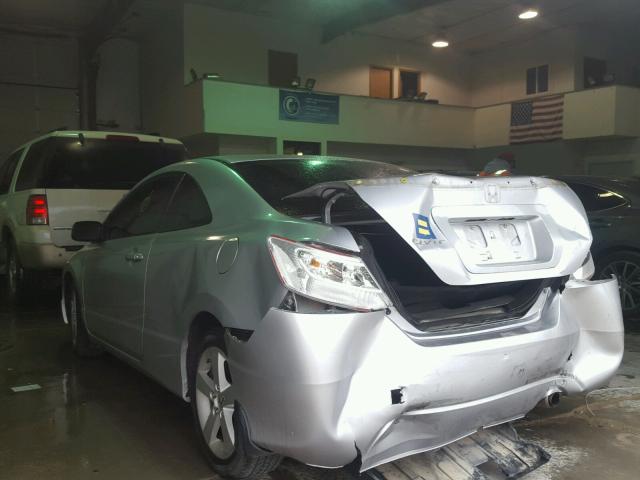2HGFG12818H527908 - 2008 HONDA CIVIC EX SILVER photo 3