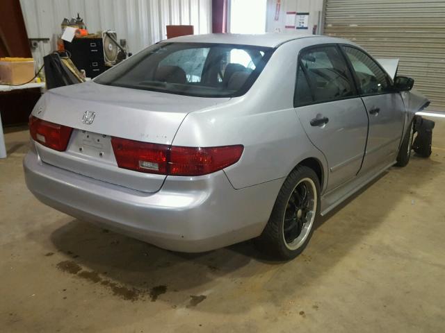 1HGCM56115A175407 - 2005 HONDA ACCORD DX GRAY photo 4