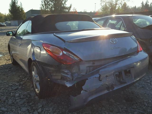 4T1FA38PX6U106558 - 2006 TOYOTA CAMRY SOLA BLUE photo 3