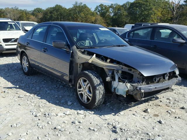 1HGCM56826A112704 - 2006 HONDA ACCORD EX GRAY photo 1