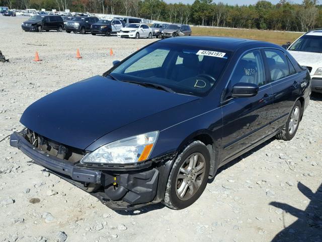 1HGCM56826A112704 - 2006 HONDA ACCORD EX GRAY photo 2