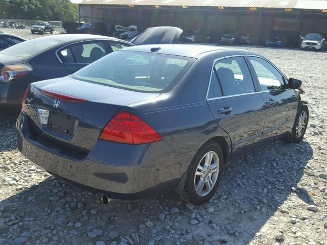 1HGCM56826A112704 - 2006 HONDA ACCORD EX GRAY photo 4