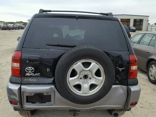 JTEGD20V856000340 - 2005 TOYOTA RAV4 BLACK photo 9