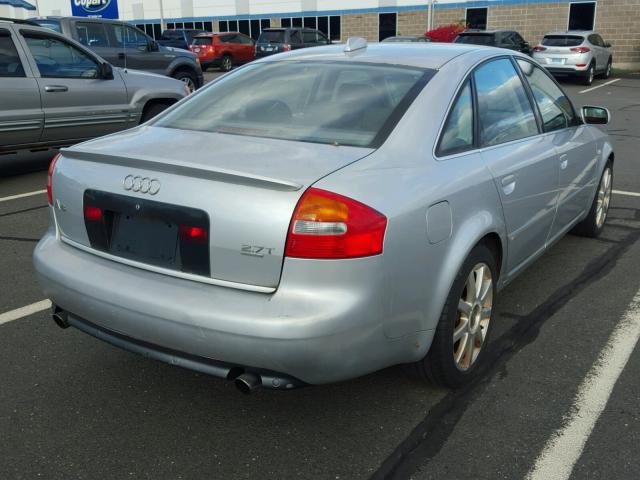 WAUCD64B24N056589 - 2004 AUDI A6 S-LINE SILVER photo 4