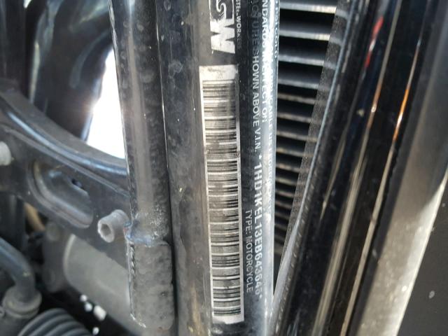 1HD1KEL13EB643646 - 2014 HARLEY-DAVIDSON FLHTK ELEC GRAY photo 10