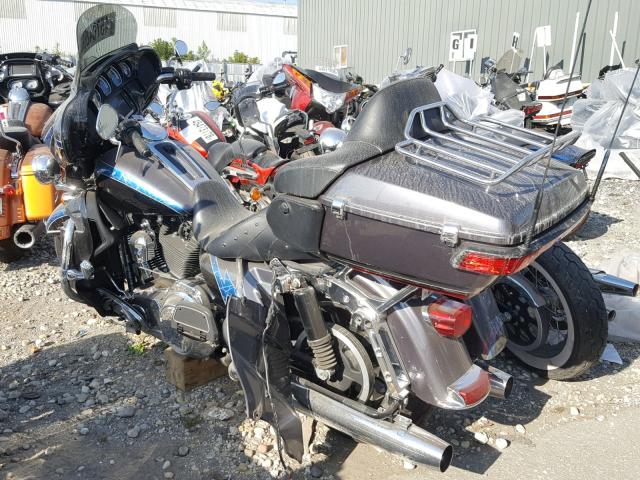 1HD1KEL13EB643646 - 2014 HARLEY-DAVIDSON FLHTK ELEC GRAY photo 3