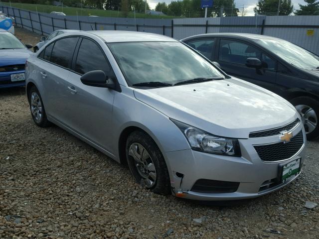 1G1PA5SH0D7114632 - 2013 CHEVROLET CRUZE LS SILVER photo 1