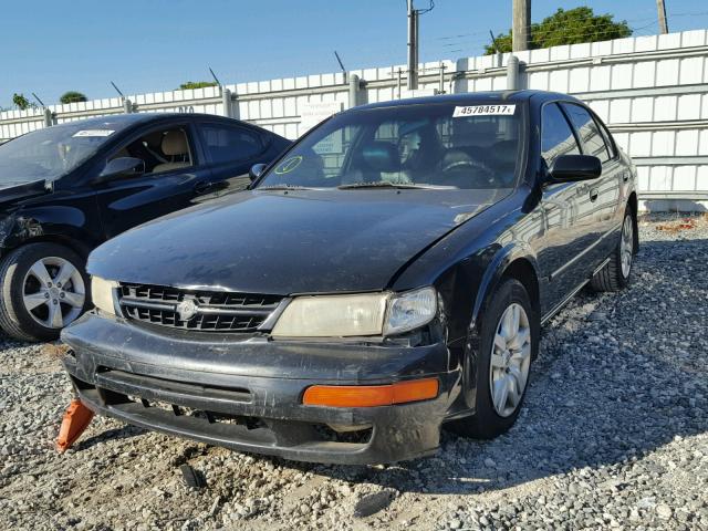 JN1CA21A0WM807166 - 1998 NISSAN MAXIMA GLE BLACK photo 2