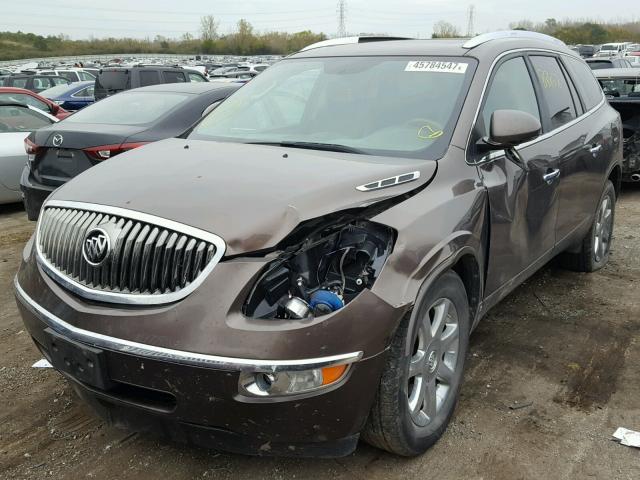 5GAEV23758J255956 - 2008 BUICK ENCLAVE CX BROWN photo 2