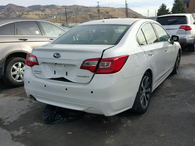 4S3BNBN63F3069887 - 2015 SUBARU LEGACY 2.5 WHITE photo 4