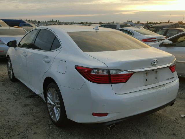 JTHBK1GGXD2059755 - 2013 LEXUS ES 350 WHITE photo 3