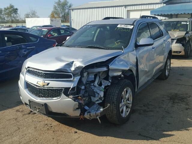 2GNALDEC4B1333841 - 2011 CHEVROLET EQUINOX LT SILVER photo 2