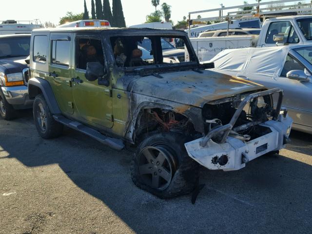 1J4BA3H13AL219632 - 2010 JEEP WRANGLER U BURN photo 1