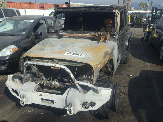 1J4BA3H13AL219632 - 2010 JEEP WRANGLER U BURN photo 10