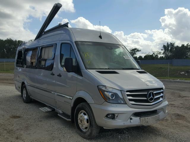 WD3PF4CD5E5876571 - 2014 MERCEDES-BENZ SPRINTER 3 SILVER photo 1