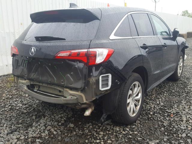 5J8TB4H3XJL005978 - 2018 ACURA RDX BASE BLACK photo 4